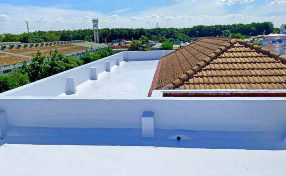 flat roofs and gutters